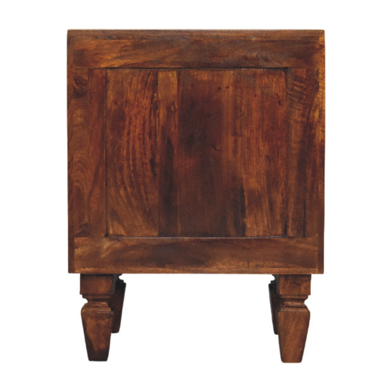 Harper Ribbed Chestnut Bedside
