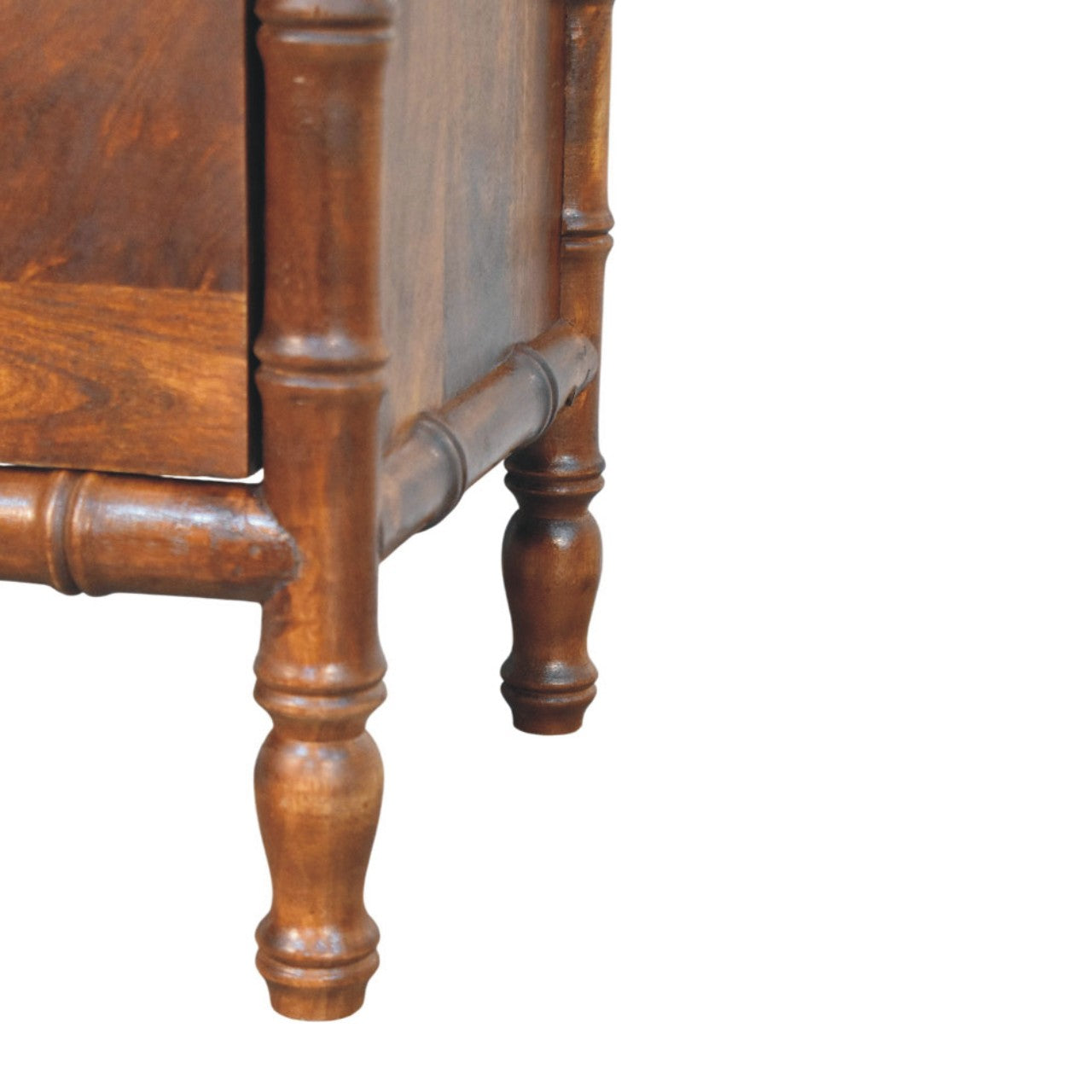 Bamboo Framed Bedside Table