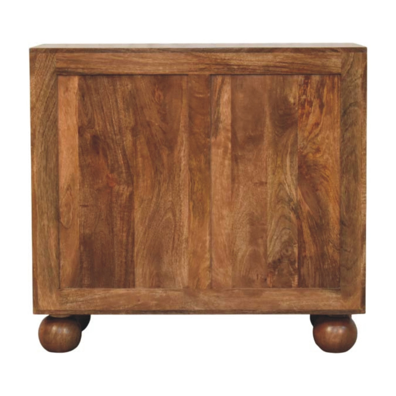 Arched Rattan Two-Door Sideboard