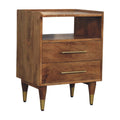Valenza Brass Accent Bedside