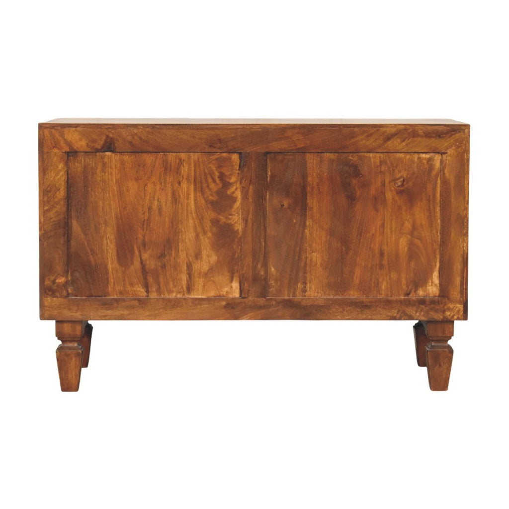 Cadiz Carved Shoe Bench
