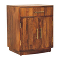 Milan Fluted Bedside Cabinet