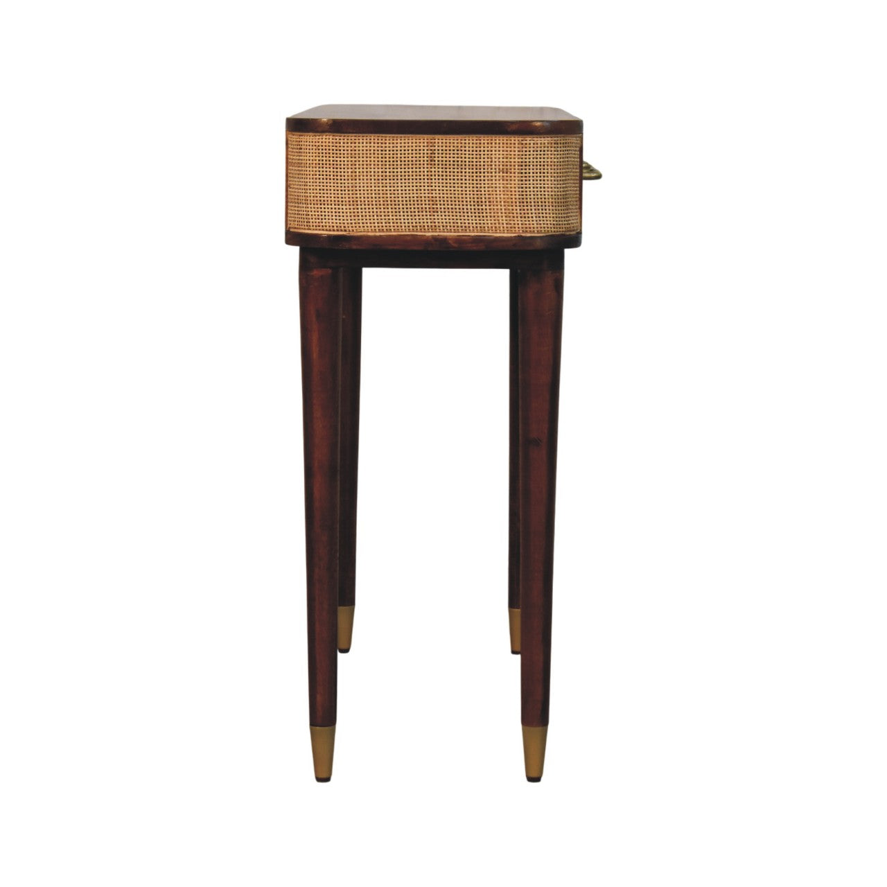 Belmont Cane Edge Console Table
