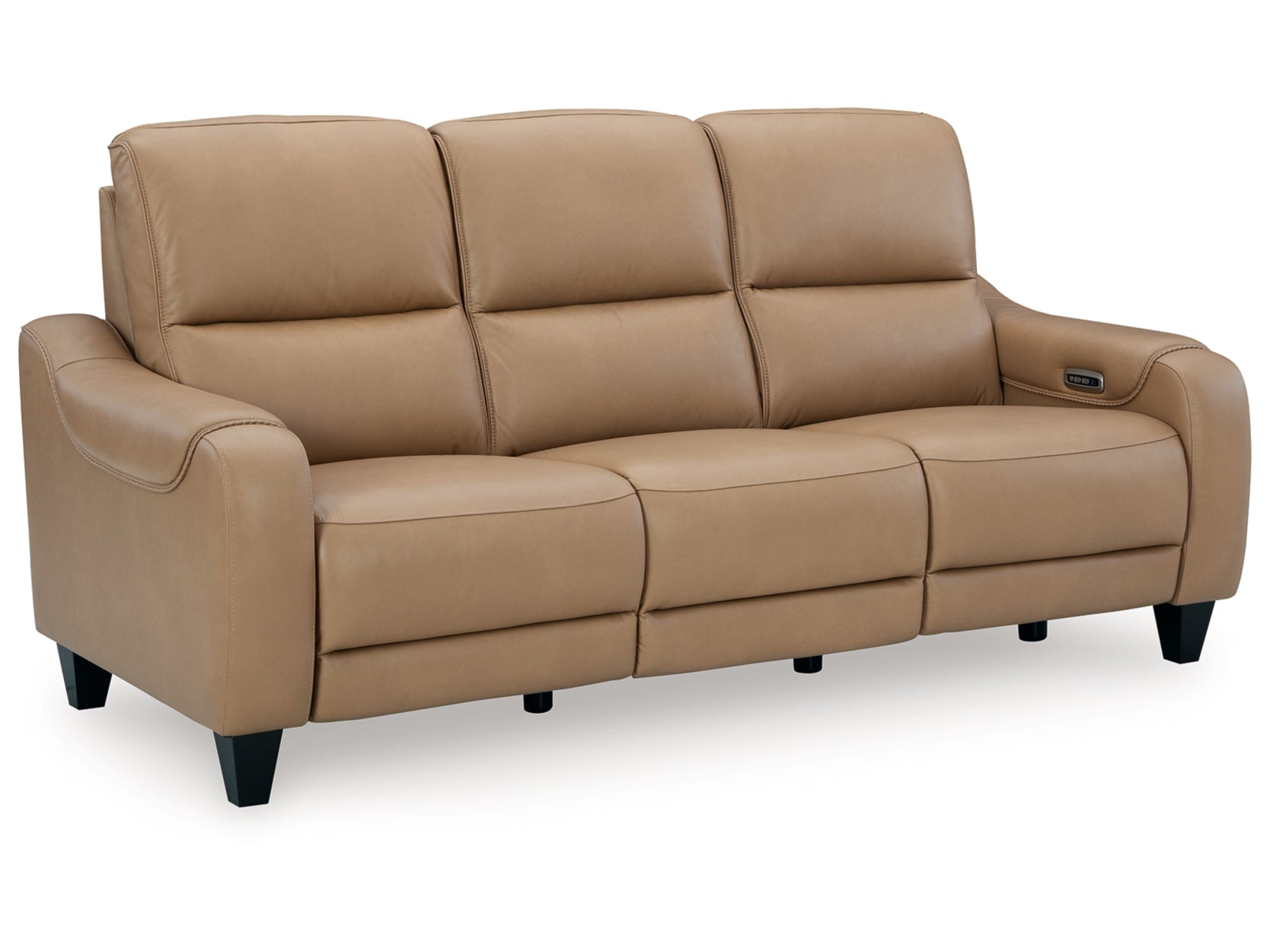 Mosswell Dual Power Leather Reclining Sofa