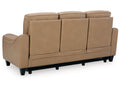 Mosswell Dual Power Leather Reclining Sofa